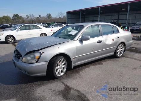 2002 Infiniti Q45 Luxury z USA, uszkodzony, nr VIN JNKBF01A92M004041